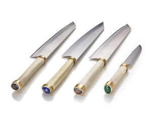 Gemstone knives