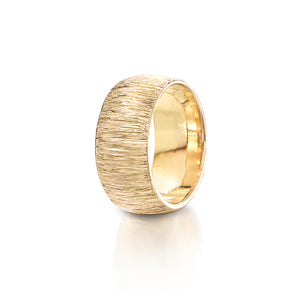 Textured Gold Band