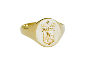 Family Crest Ring- Small